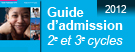 Guides d'admission