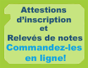 Attestation d'inscription en ligne