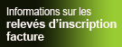 Relev� inscription-facture